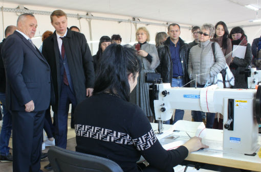 В станице Мингрельской открылся швейный цех –  обособленное подразделение предприятия «Майна-Вира»