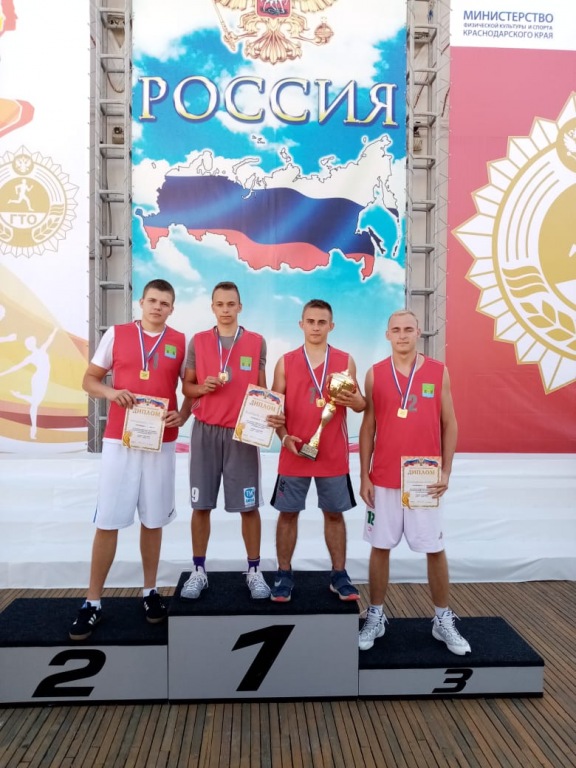 Абинские баскетболисты стали призерами Всероссийских соревнований