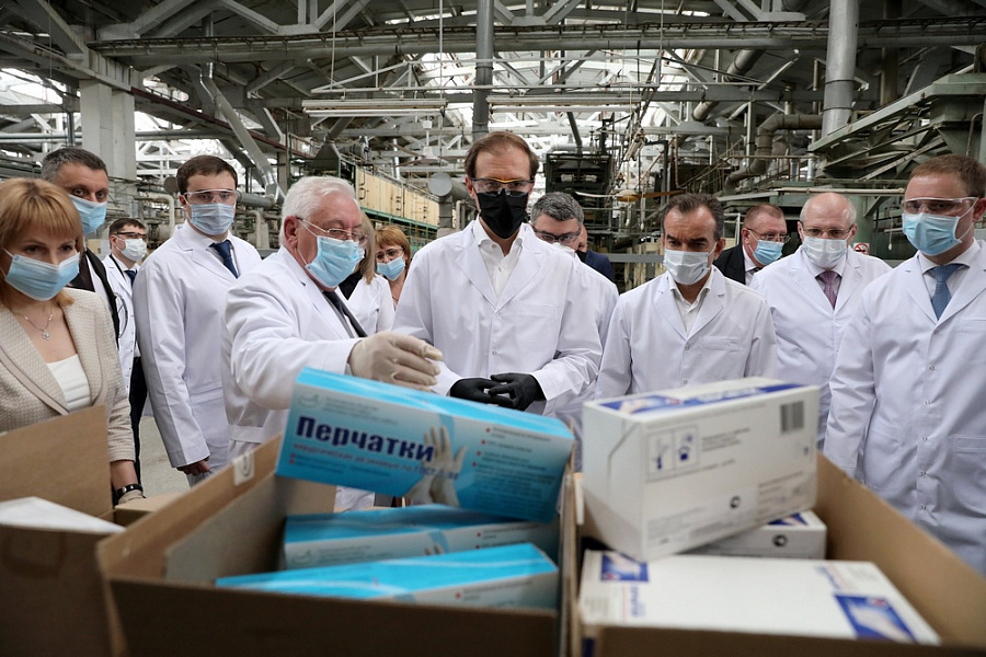 Крупнейший производитель медицинских перчаток в стране находится в Краснодарском крае