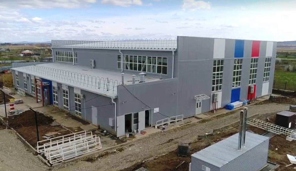 В городе Абинске завершается строительство Центра единоборств