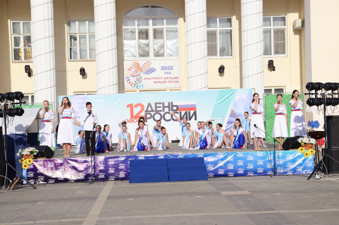 В Абинском районе прошли праздничные мероприятия, посвященные Дню России