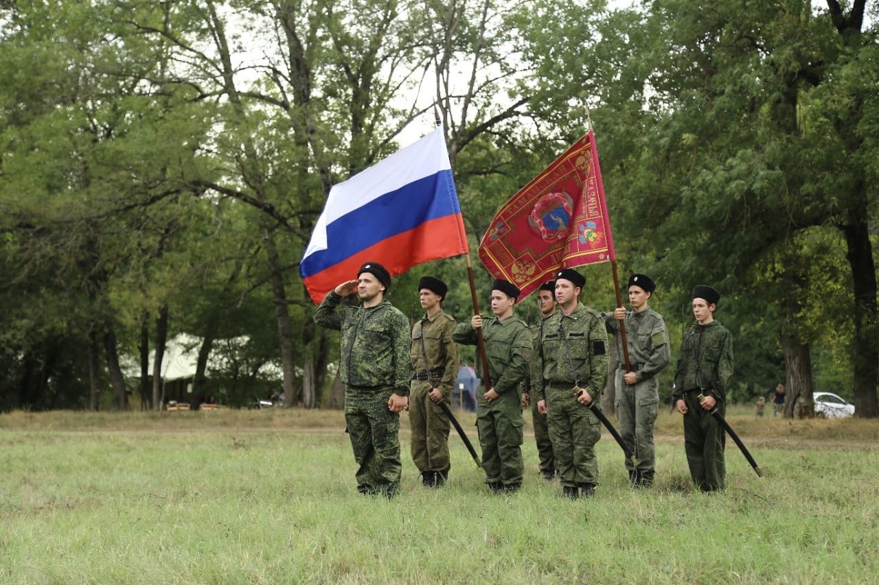 Абинский район принимает полторы тысячи участников военно-полевых сборов Первой Таманской казачьей дивизии