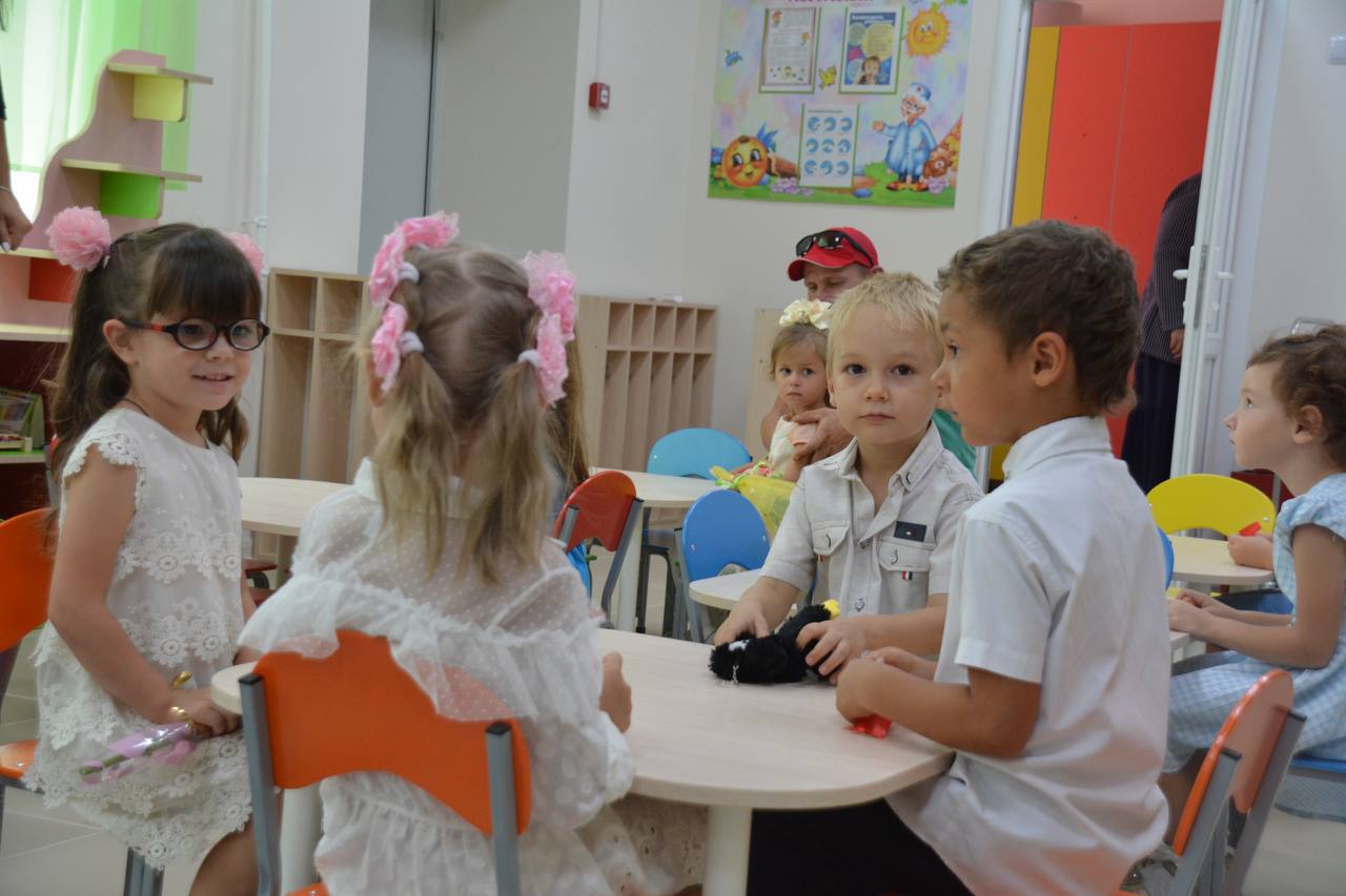Новый детский сад открыл свои двери в Крымском районе