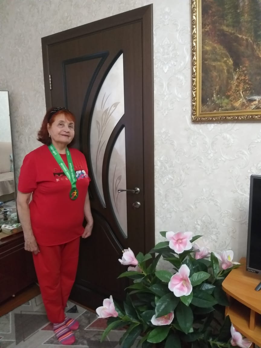 73-летняя жительница Абинского района выполнила нормативы ГТО на золото