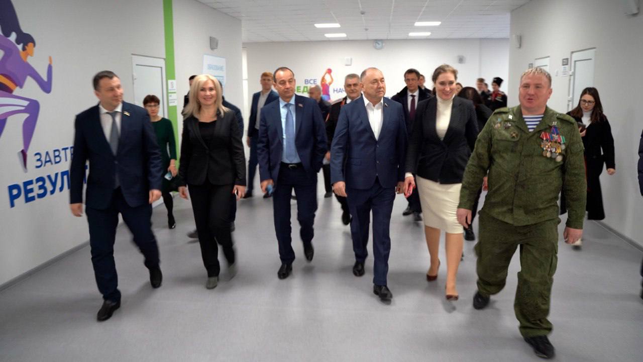 Депутат Госдумы Иван Демченко: новая школа станет точкой роста для анапских ребят