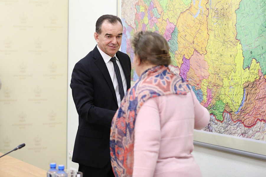Вениамин Кондратьев встретился с семьями участников специальной военной операции