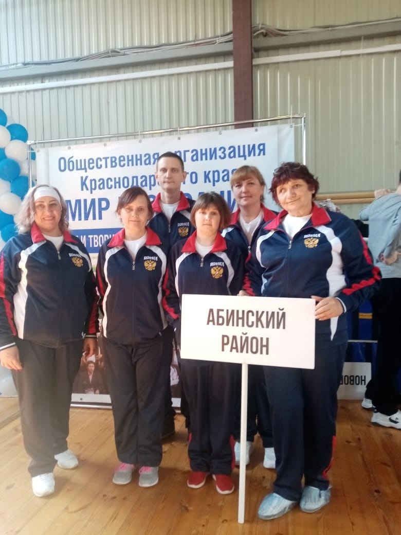 Абинчане заняли 3-е место в спартакиаде «Мир без границ»
