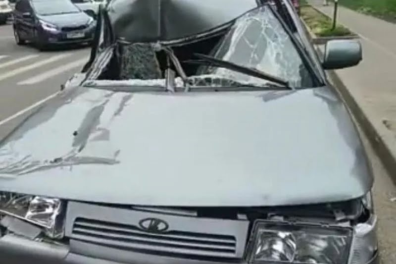 Информация о том, что на автомобиль в Краснодаре упали обломки беспилотника оказалась фейком