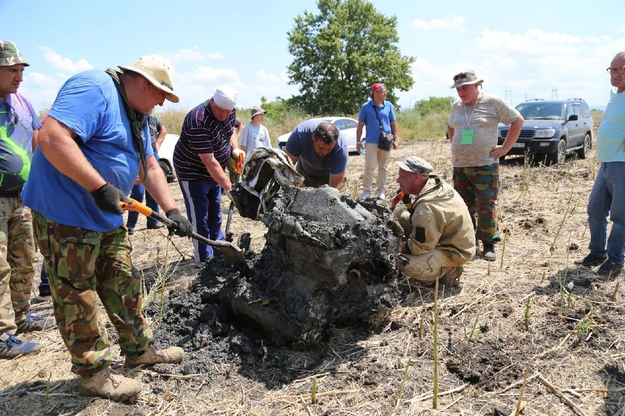 Под Абинском обнаружили место крушения советского штурмовика Ил-2