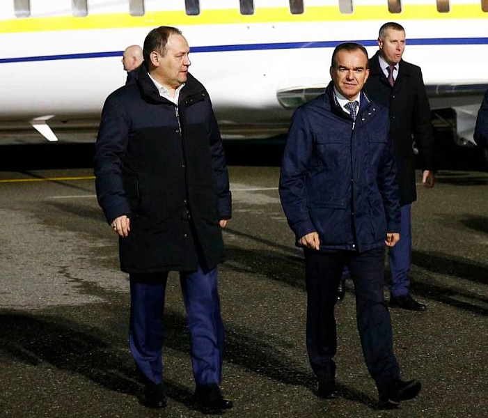 В Краснодарский край с рабочим визитом прибыла делегация Республики Беларусь