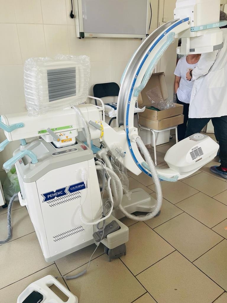 В Абинскую центральную районную больницу поступил рентген-аппарат С-дуга