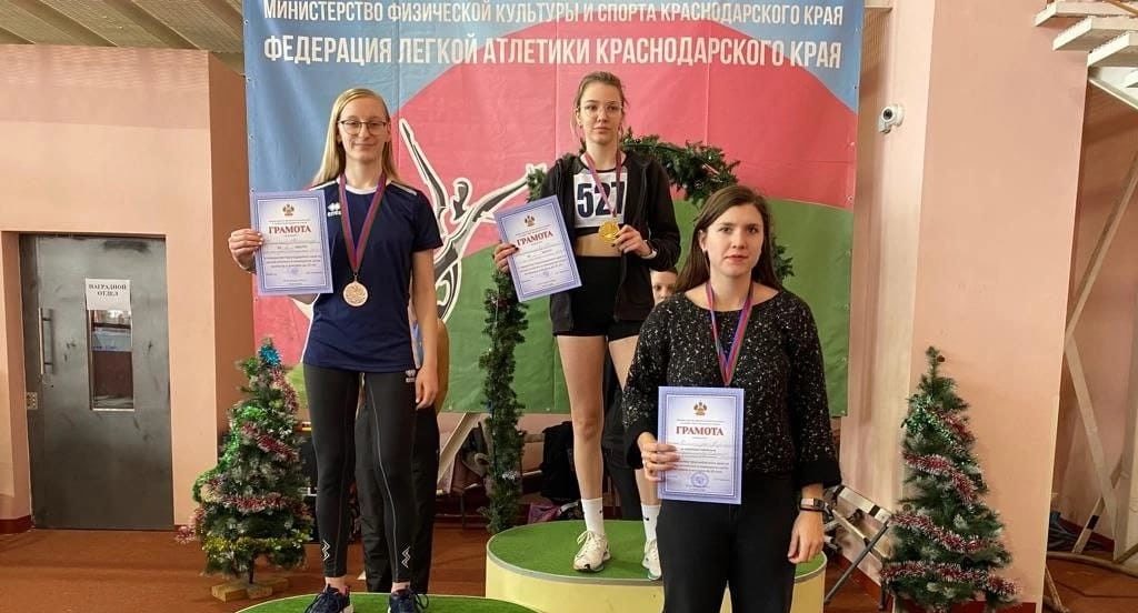 Воспитанники спортивной школы «Виктория»  приняли участие в первенстве Краснодарского края по лёгкой атлетике в помещении