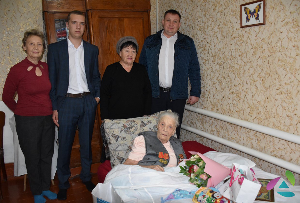 100 лет исполнилось жительнице Абинска