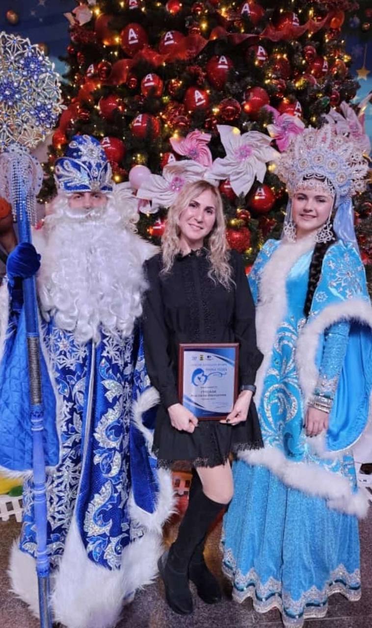 Абинчанка Анастасия Грецкая получила краевую ежегодную премию конкурса «Мама года»