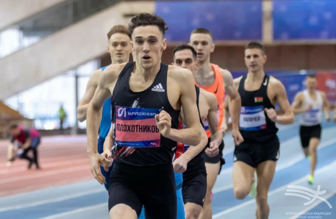 Константин Плохотников стал чемпионом России в беге на 1500 метров