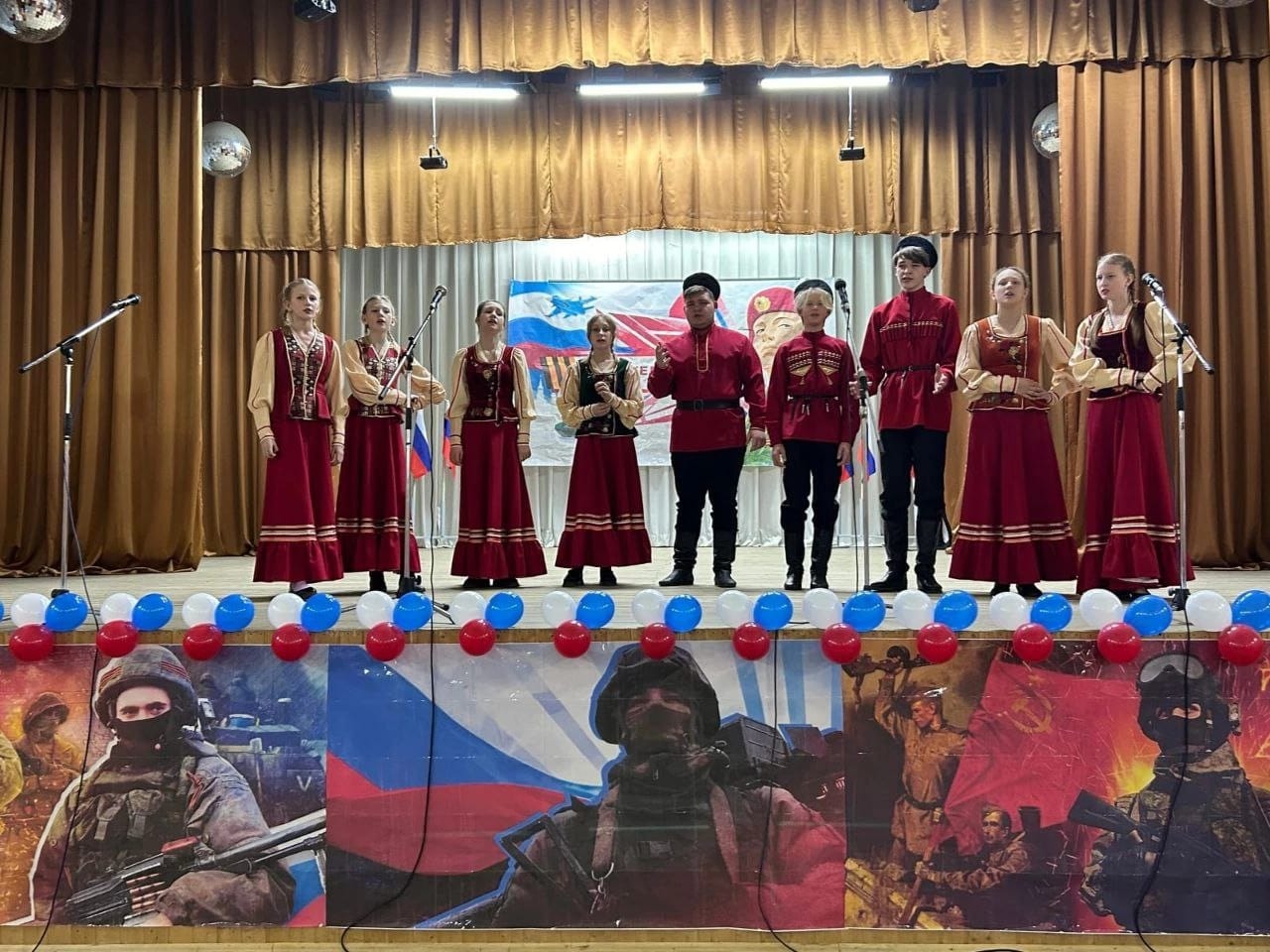 В Ольгинском культурно- досуговом центре дан старт районному патриотическому марафону «Zа Победу!»