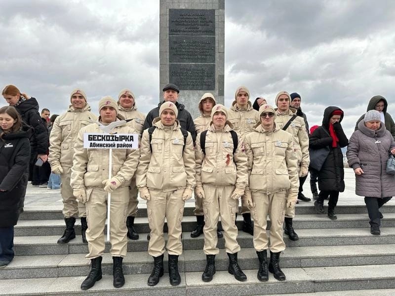 Юнармейцы приняли участие в патриотических мероприятиях в Новороссийске