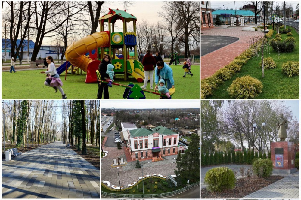 Вениамин Кондратьев: Благодаря нацпроекту современные и комфортные зеленые зоны появляются в городах и станицах