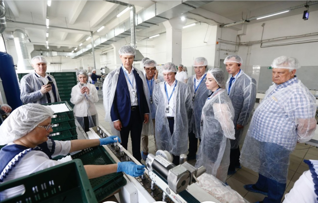 Председатель комитета Госдумы РФ и министр экономики Кубани посетили предприятие-участника нацпроекта «Производительность труда» 