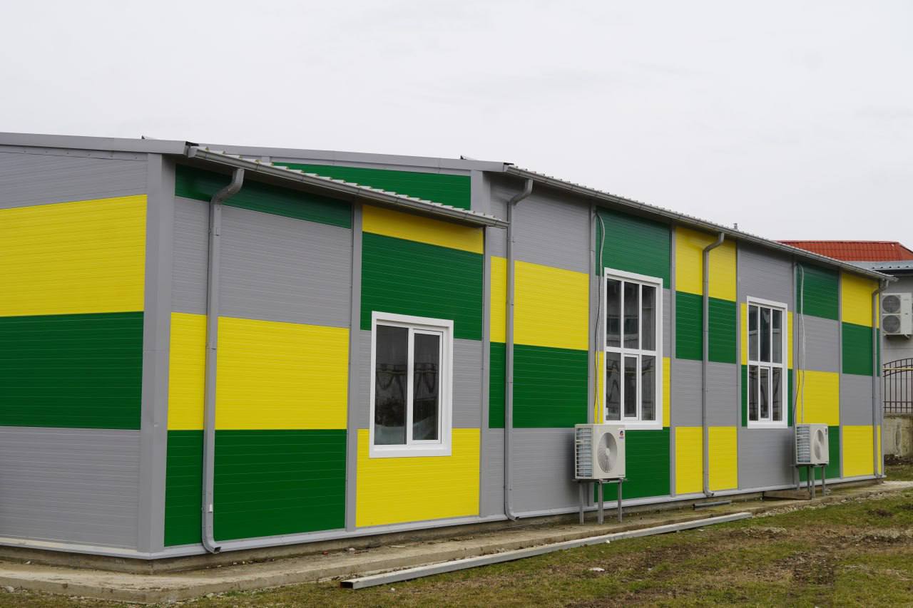 Новый спортивный зал в Крымском районе