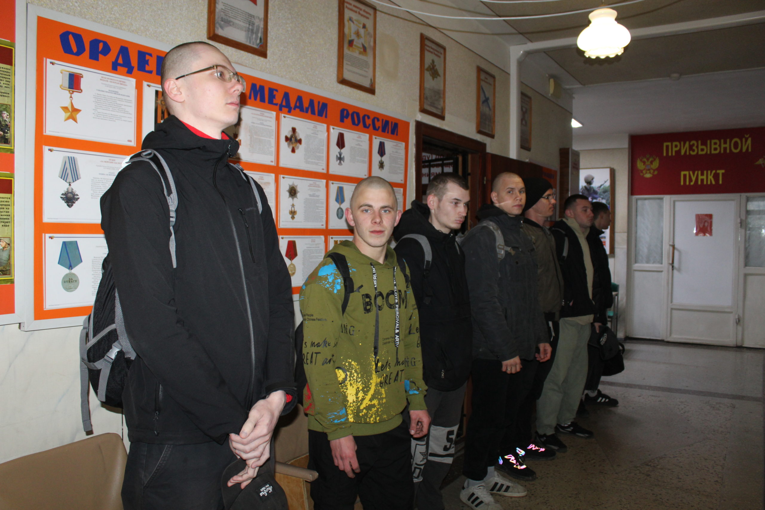 Призывники готовятся к службе