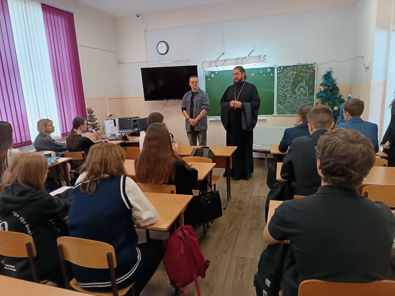 Открытый урок на тему «Крещение на Кубани»