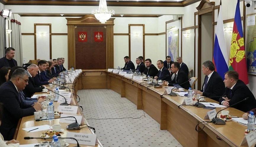В Краснодаре состоялась встреча депутатов Государственной Думы девятого созыва с Губернатором края Вениамином Кондратьевым